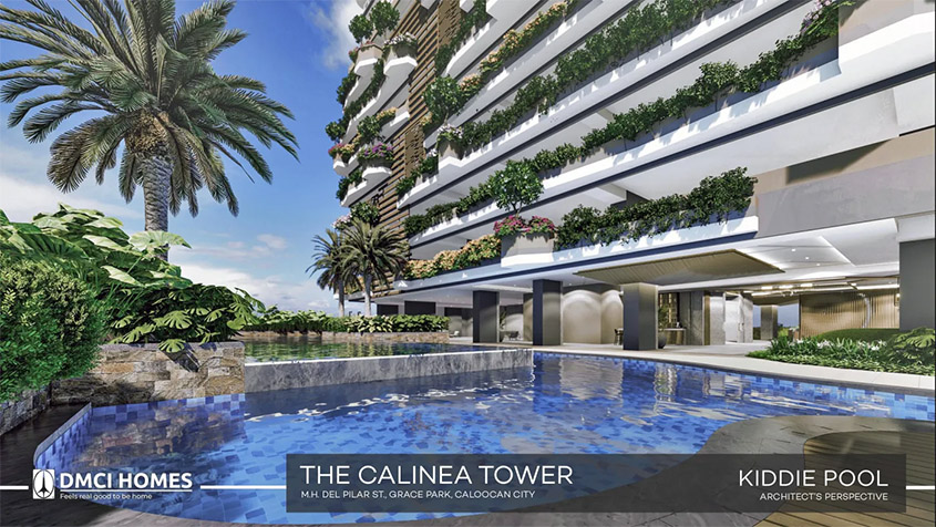 The Calinea Tower in Caloocan City by DMCI Homes