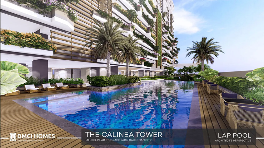 The Calinea Tower in Caloocan City by DMCI Homes