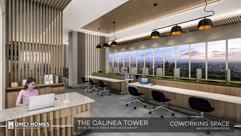 The Calinea Tower in Caloocan City by DMCI Homes