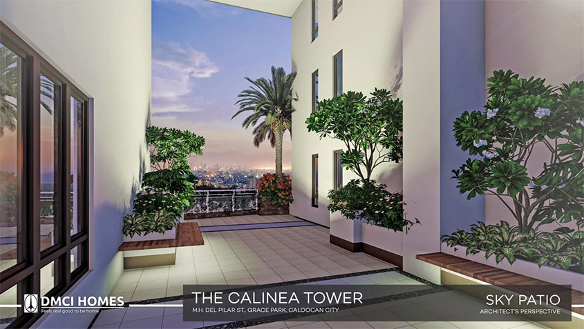 The Calinea Tower in Caloocan City by DMCI Homes