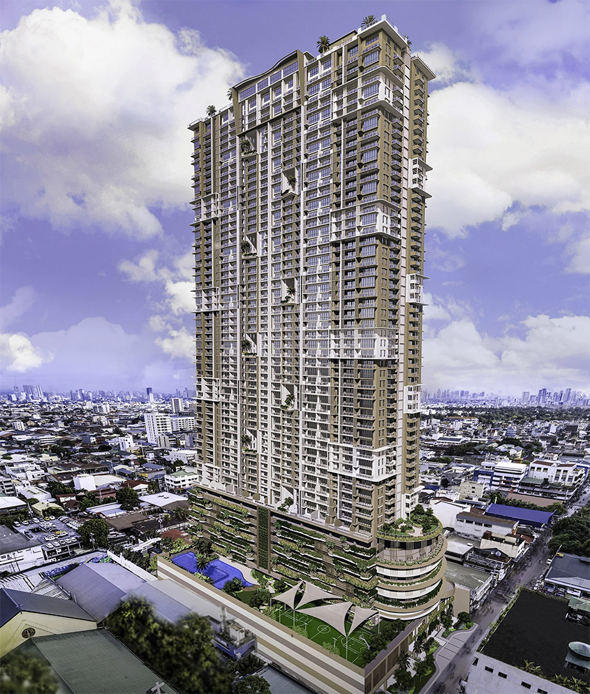 The Calinea Tower in Caloocan City by DMCI Homes