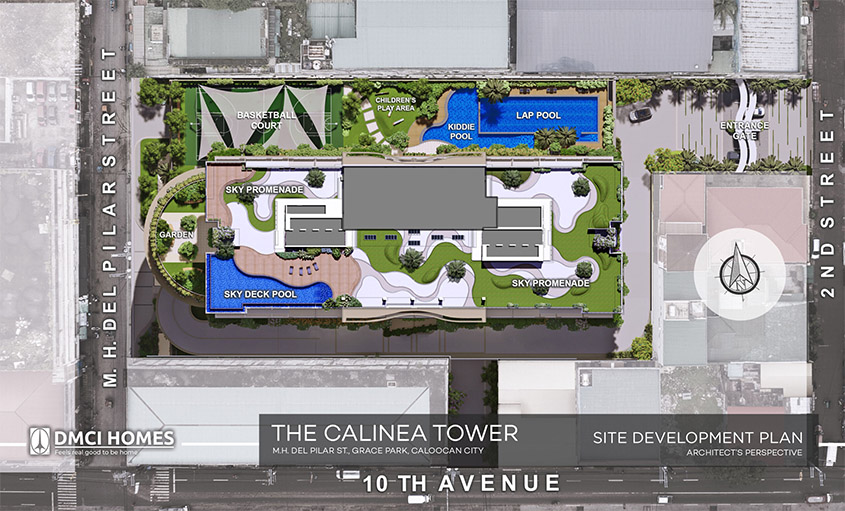 The Calinea Tower in Caloocan City by DMCI Homes