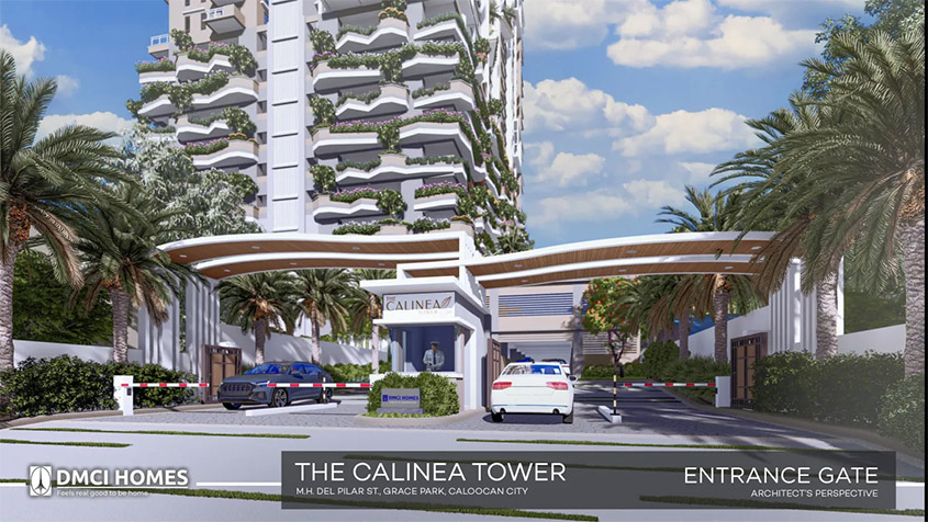 The Calinea Tower in Caloocan City by DMCI Homes